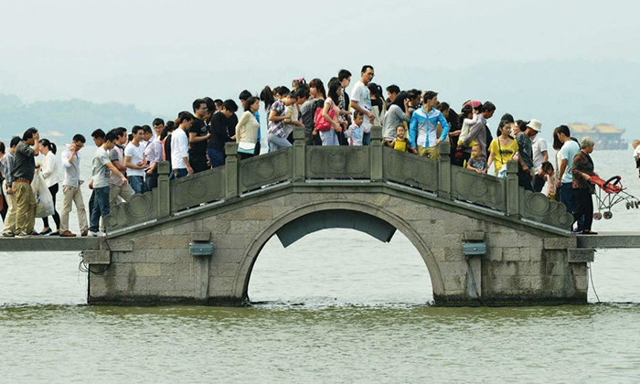 阿里联手滴滴用大数据预测十一出行:杭州西湖