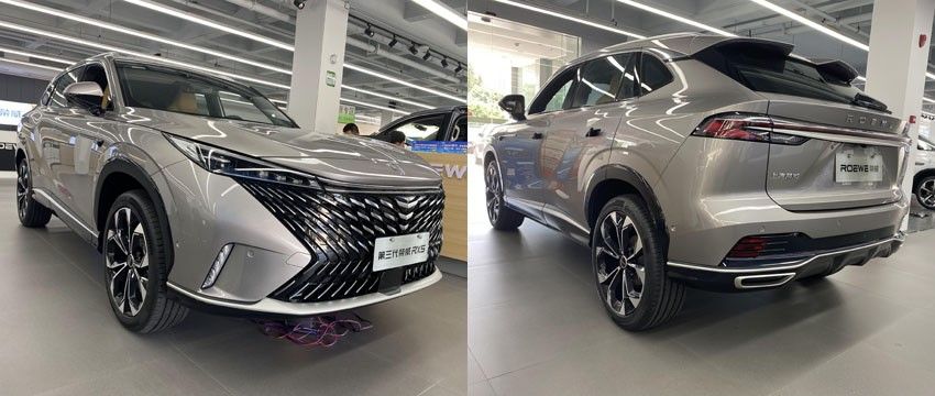 超感智慧寬體SUV來襲 全新第三代榮威RX5到店實拍