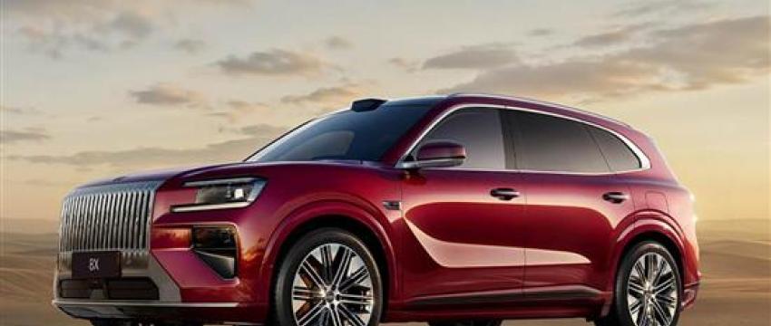 配副驾双联屏 极氪8X内饰官图发布